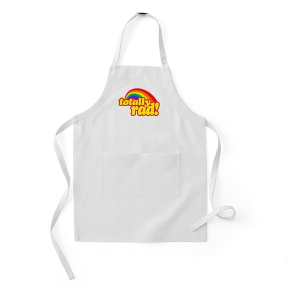 CafePress - Retro Vintage 80S Totally Rad - Kids Apron