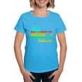 thumbnail image 1 of CafePress - Retro Vintage California T Shirt - Women's Traditional Fit Dark T-Shirt, 1 of 4