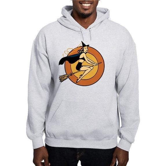 CafePress - Retro Witch Hoodie - Pullover Hoodie, Hooded Sweatshirt