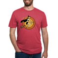 thumbnail image 1 of CafePress - Retro Witch Mens Tri Blend T Shirt - Mens Tri-blend T-Shirt, 1 of 4