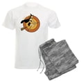 thumbnail image 1 of CafePress - Retro Witch Pajamas - Men's Light Loose Fit Cotton Pajama Set, 1 of 7