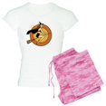 thumbnail image 1 of CafePress - Retro Witch Pajamas - Women's Light Pajamas, 1 of 4