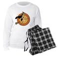 thumbnail image 1 of CafePress - Retro Witch - Women's Long Sleeve Relaxed Fit Cotton Light Pajama Set, 1 of 3