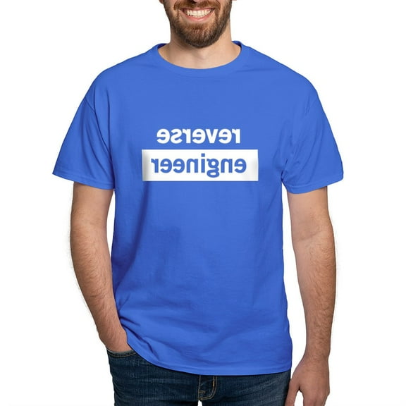 CafePress - Reverse Engineer T Shirt - Men's Classic Graphic Cotton T-Shirt