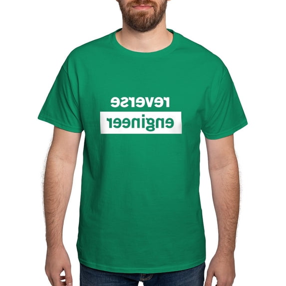 CafePress - Reverse Engineer T Shirt - Men's Classic Graphic Cotton T-Shirt