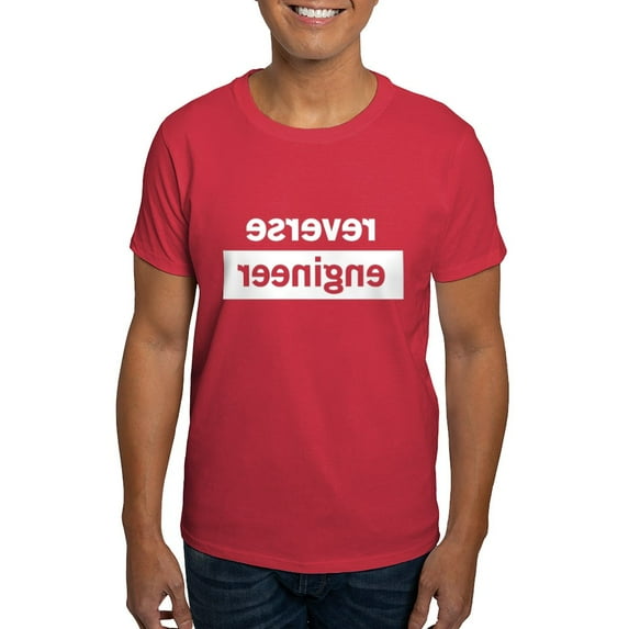 CafePress - Reverse Engineer T Shirt - Men's Classic Graphic Cotton T-Shirt