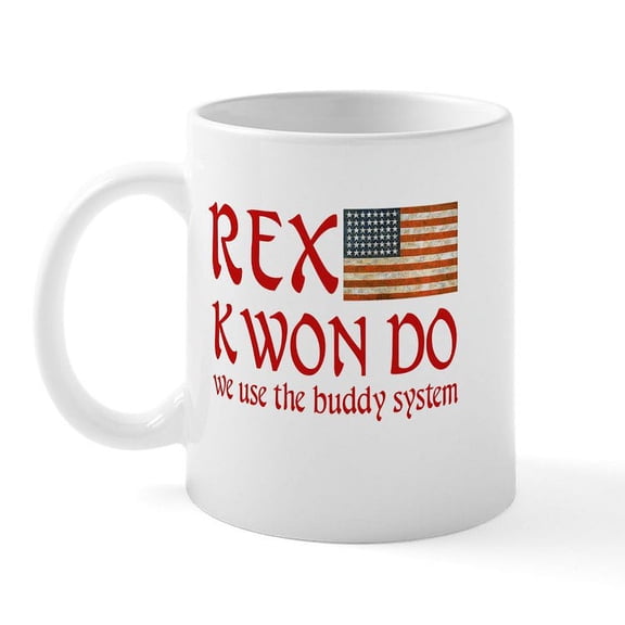CafePress - Rex Kwon Do Mug - 11 oz Ceramic Mug - Novelty Coffee Tea Cup