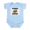 thumbnail image 1 of CafePress - Rhinos Rock! Infant Bodysuit - Baby Light Bodysuit, Size Newborn - 24 Months, 1 of 4