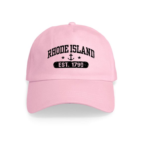 CafePress - Rhode Island Cap - Adjustable 100% Brushed Unisex Casual Cotton Baseball Cap, Beige, 1