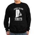 thumbnail image 1 of CafePress - Rhode Island Roots Sweatshirt (Dark) - Classic Crew Neck Sweatshirt, 1 of 4