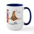 thumbnail image 1 of CafePress - Rhodesian Ridgeback Fish Large Mug - 15 oz Ceramic Large White Novelty Mug, 1 of 4