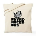 thumbnail image 1 of CafePress - Rhymenocerous Graffiti Tote Bag - Unisex Canvas Tote Bag, Beige, 1-Piece, 1 of 6