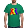 thumbnail image 1 of CafePress - Ribbons For All Dark T Shirt - Men's Classic Graphic Cotton T-Shirt, 1 of 4