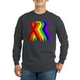 thumbnail image 1 of CafePress - Ribbons For All Long Sleeve Dark T Shirt - Long Sleeve Dark T-Shirt, 1 of 4
