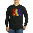 thumbnail image 1 of CafePress - Ribbons For All Long Sleeve Dark T Shirt - Long Sleeve Dark T-Shirt, 1 of 4