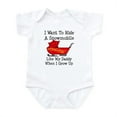 thumbnail image 1 of CafePress - Ride A Snowmobile Like Daddy Infant Bodysuit - Baby Light Bodysuit, Size Newborn - 24 Months, 1 of 4