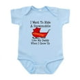 thumbnail image 1 of CafePress - Ride A Snowmobile Like Daddy Infant Bodysuit - Baby Light Bodysuit, Size Newborn - 24 Months, 1 of 4