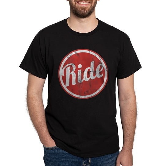 CafePress - Ride Dark T Shirt - Men's Classic Cotton T-Shirts