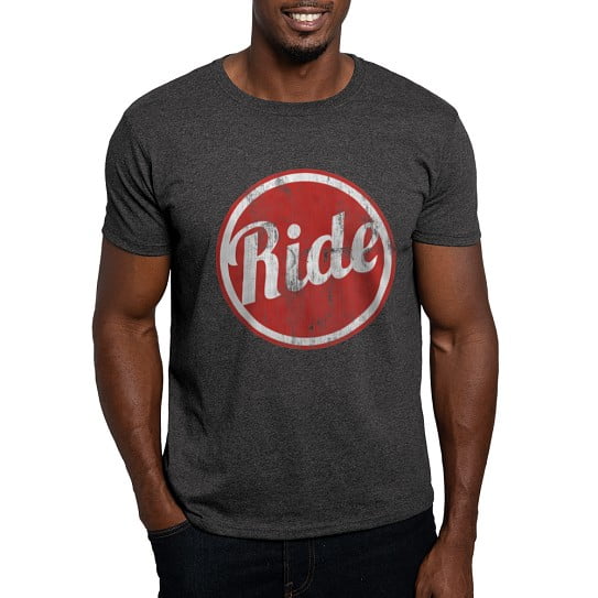 CafePress - Ride Dark T Shirt - Men's Classic Cotton T-Shirts