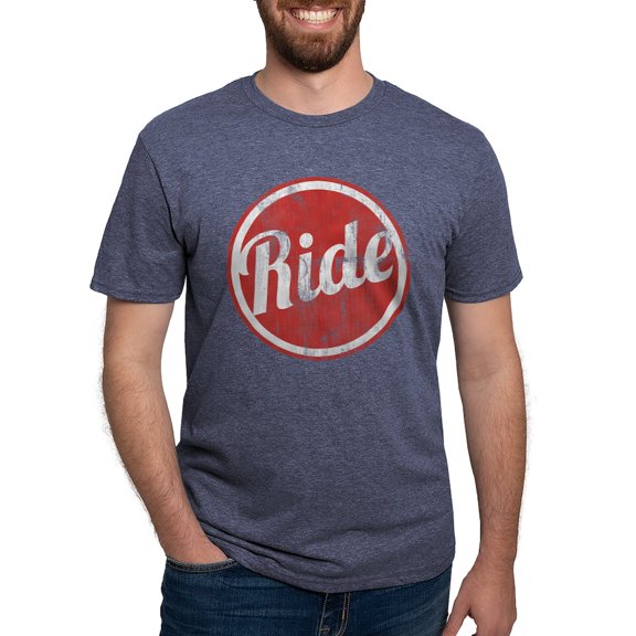 CafePress - Ride T Shirt - Mens Tri-blend T-Shirt