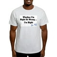 thumbnail image 1 of CafePress - Right Or Wrong Lt Blue T Shirt - Men's Classic Graphic T-Shirt, 1 of 4
