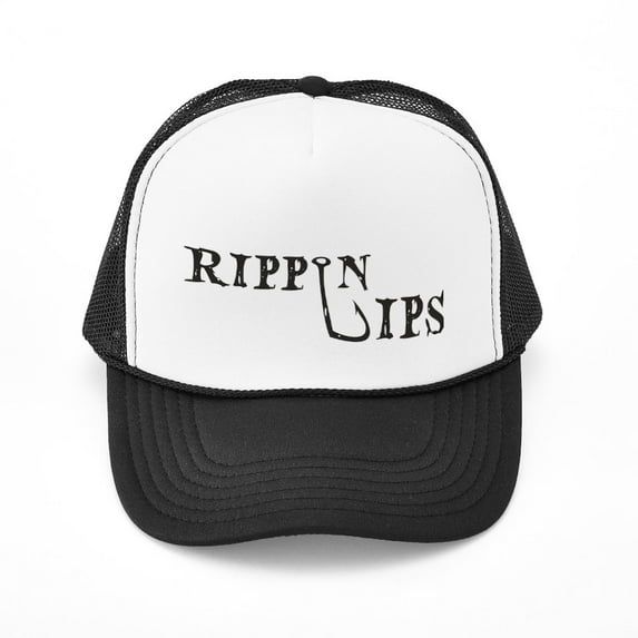 CafePress - Rippin Lips - Adjustable Unisex Printed Trucker Hat with Mesh Back