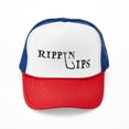 thumbnail image 1 of CafePress - Rippin Lips - Adjustable Unisex Printed Trucker Hat with Mesh Back, 1 of 10