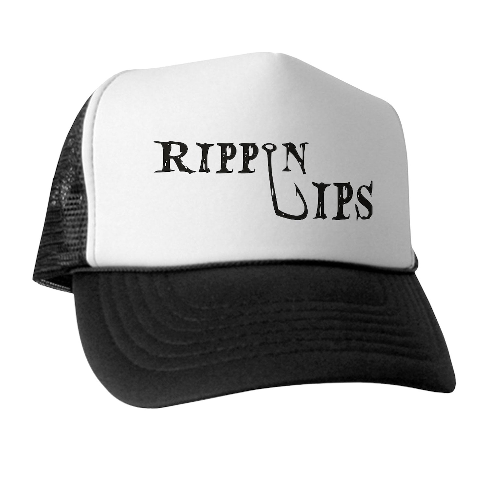 CafePress - Rippin Lips - Unique Trucker Hat, Classic Baseball Hat 