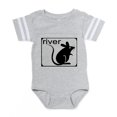 thumbnail image 1 of CafePress - River Rat - Cute Infant Baby Football Bodysuit, 1 of 3
