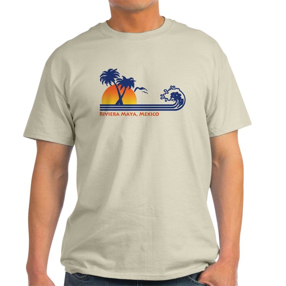 CafePress - Riviera Maya Mexico Light T Shirt - Men's Classic Graphic T-Shirt