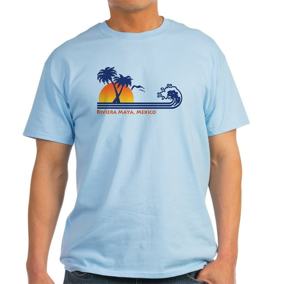 CafePress - Riviera Maya Mexico Light T Shirt - Light T-Shirt - CP