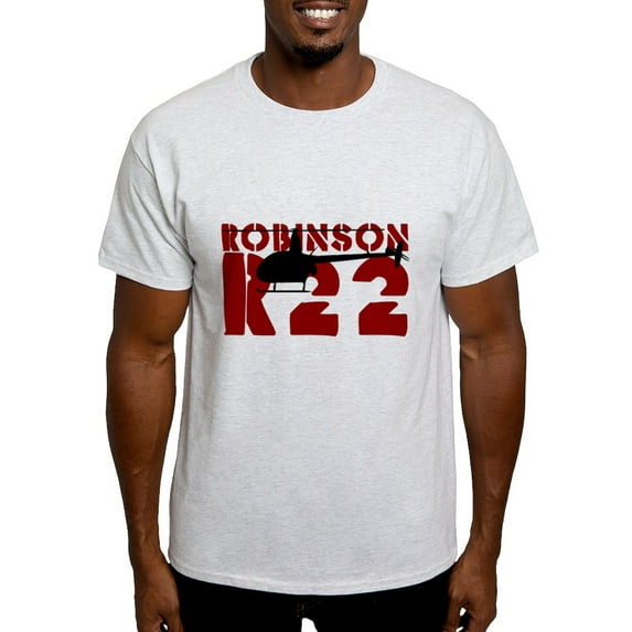 CafePress - Robinson R22 Light T Shirt - Men's Classic Graphic T-Shirt