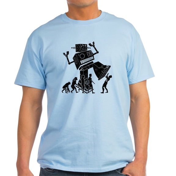 CafePress - Robot Apocalypse T Shirt - Men's Classic Graphic T-Shirt