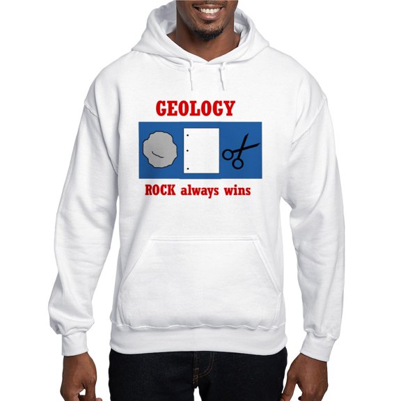 CafePress - Rock Always Wins Hooded Sweatshirt - Pullover Hoodie, Hooded Sweatshirt