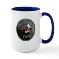 thumbnail image 1 of CafePress - Rock Climbing Circle Design Large Mug - 15 oz Ceramic Large White Novelty Mug, 1 of 4