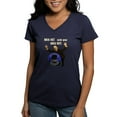 thumbnail image 1 of CafePress - Rock Out With Your Hoch Out Light T Shirt - Women's V-Neck Dark T-Shirt, 1 of 4