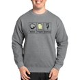 thumbnail image 1 of CafePress - Rock Paper Chemo Sweatshirt - Crew Neck Sweatshirt, 1 of 5