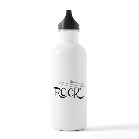 CafePress - Rock Stainless Water Bottle 1 - Stainless Steel Water Bottle, Sports Bottle, 1.0L