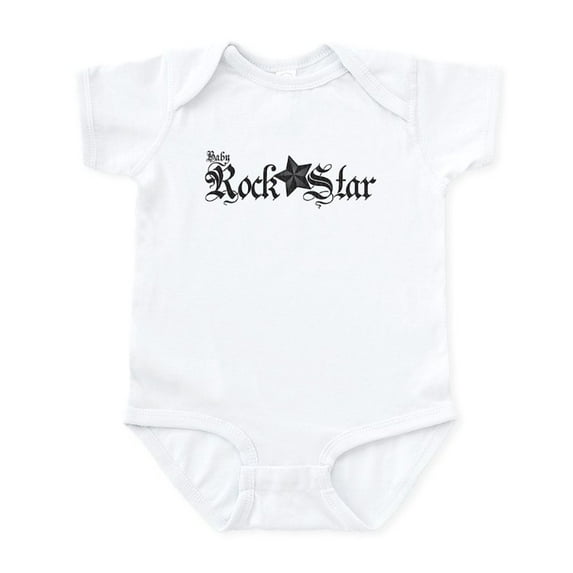 CafePress - Rock Star & Company Baby Onesie - Baby Light Bodysuit, Size Newborn - 24 Months