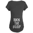 thumbnail image 1 of CafePress - Rock The Bump Maternity Maternity Dark T Shirt - Maternity Dark T-Shirt, 1 of 3