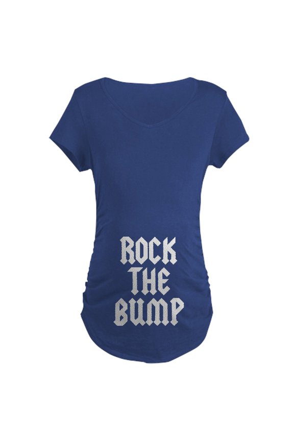 - Rock The Bump Maternity Maternity Dark T Shirt - Maternity Dark T-Shirt