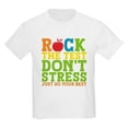 CafePress - Rock The Test Kids T Shirt - Classic Kids Graphic, Short ...