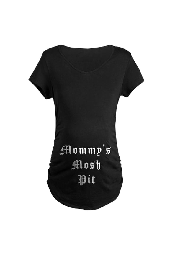 - Rockbaby Mommy's Mosh Pit Maternity Dark T Shirt - Maternity Dark T-Shirt