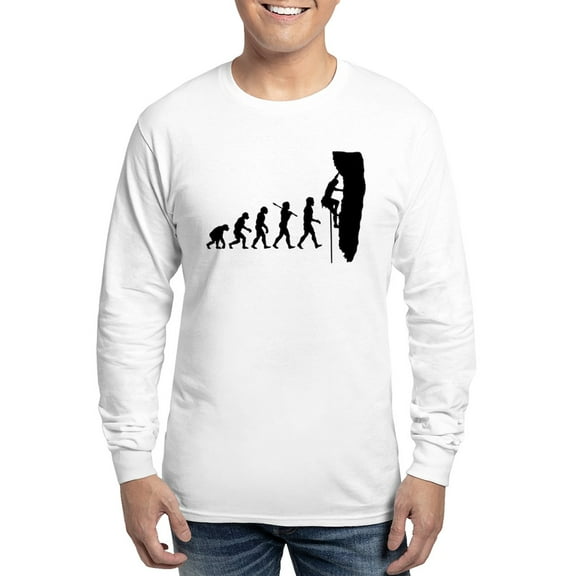 CafePress - Rockclimber06 Long Sleeve T Shirt - Unisex Cotton Long Sleeve T-Shirt