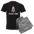 thumbnail image 1 of CafePress - Rocket Man Men's Dark Pajamas - Men's Dark Loose Fit Cotton Pajama Set, 1 of 7