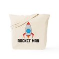 thumbnail image 1 of CafePress - Rocket Man Tote Bag - Unisex Canvas Tote Bag, Beige, 1-Piece, 1 of 7