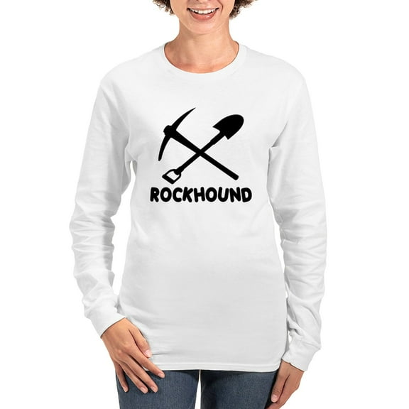 CafePress - Rockhound Women's Long Sleeve T Shirt - Women's Long Sleeve Graphic Casual T-Shirt