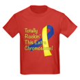 thumbnail image 1 of CafePress - Rockin Chromosome Kids Dark T Shirt - Dark T-Shirt Kids XS-XL, 1 of 4