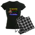 thumbnail image 1 of CafePress - Rocks Spectrum Autism Women's Dark Pajamas - Women's Short Sleeve Print T-Shirt and Pants Dark Cotton Pajama Set, 1 of 7