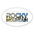 thumbnail image 1 of CafePress - Rocky Mountain Colorado Sticker - Sticker (Oval), 1 of 1